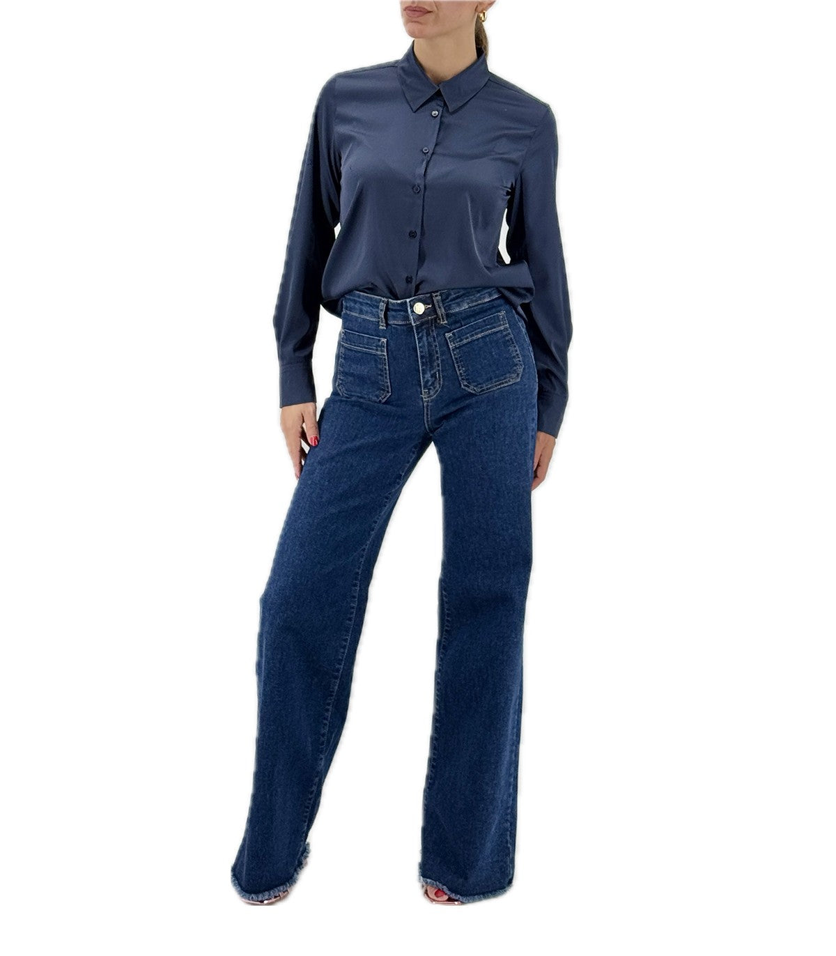 Camicia in raso Emme Marella Sonetto