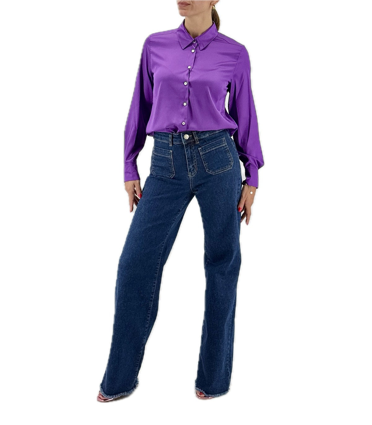 Camicia in raso Emme Marella Sonetto