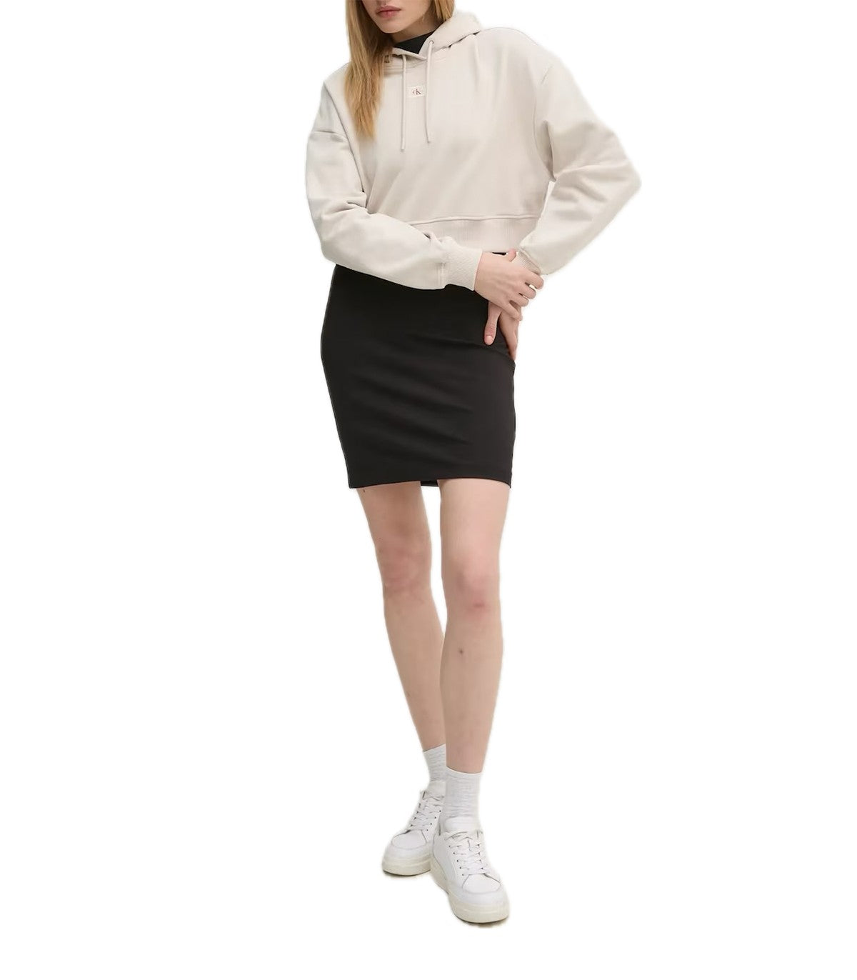 Felpa con cappuccio Donna Calvin Klein
