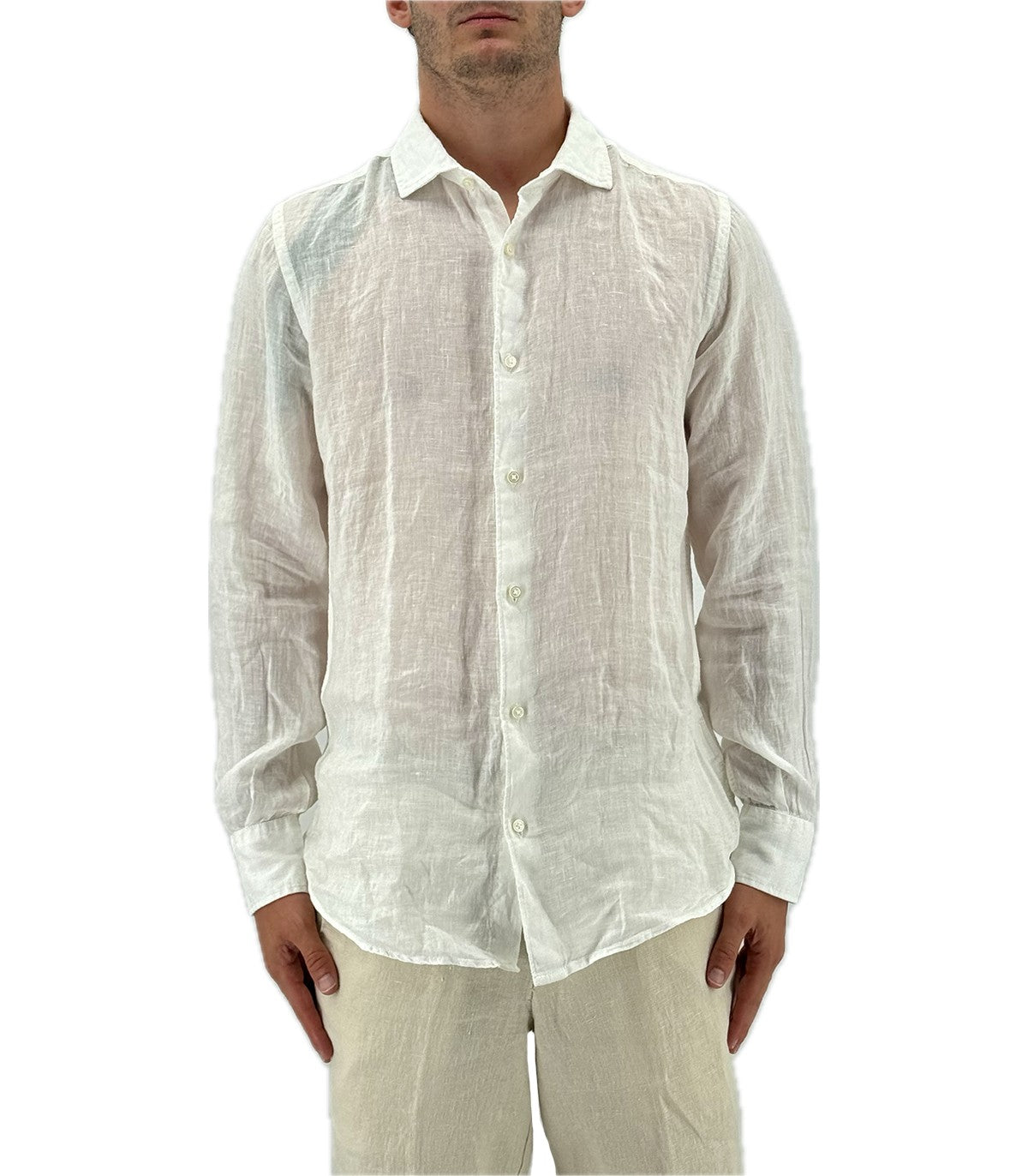 Camicia di lino Uomo Manifattura Borghee