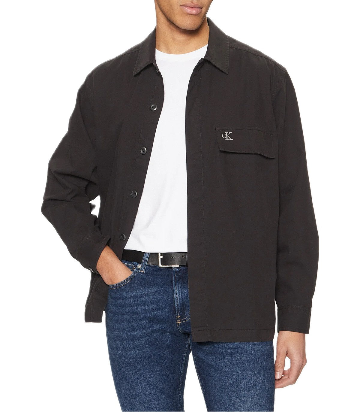 Camicia overshirt Uomo Calvin Klein