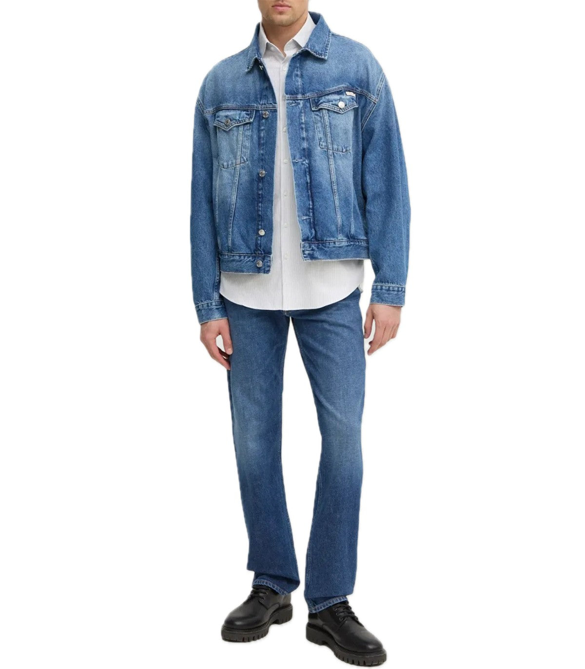 Jeans standard straight Uomo Calvin Klei