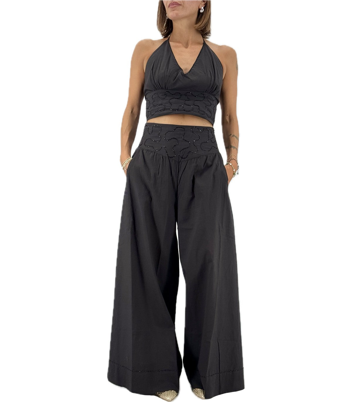 Pantaloni palazzo Donna iconique Tera