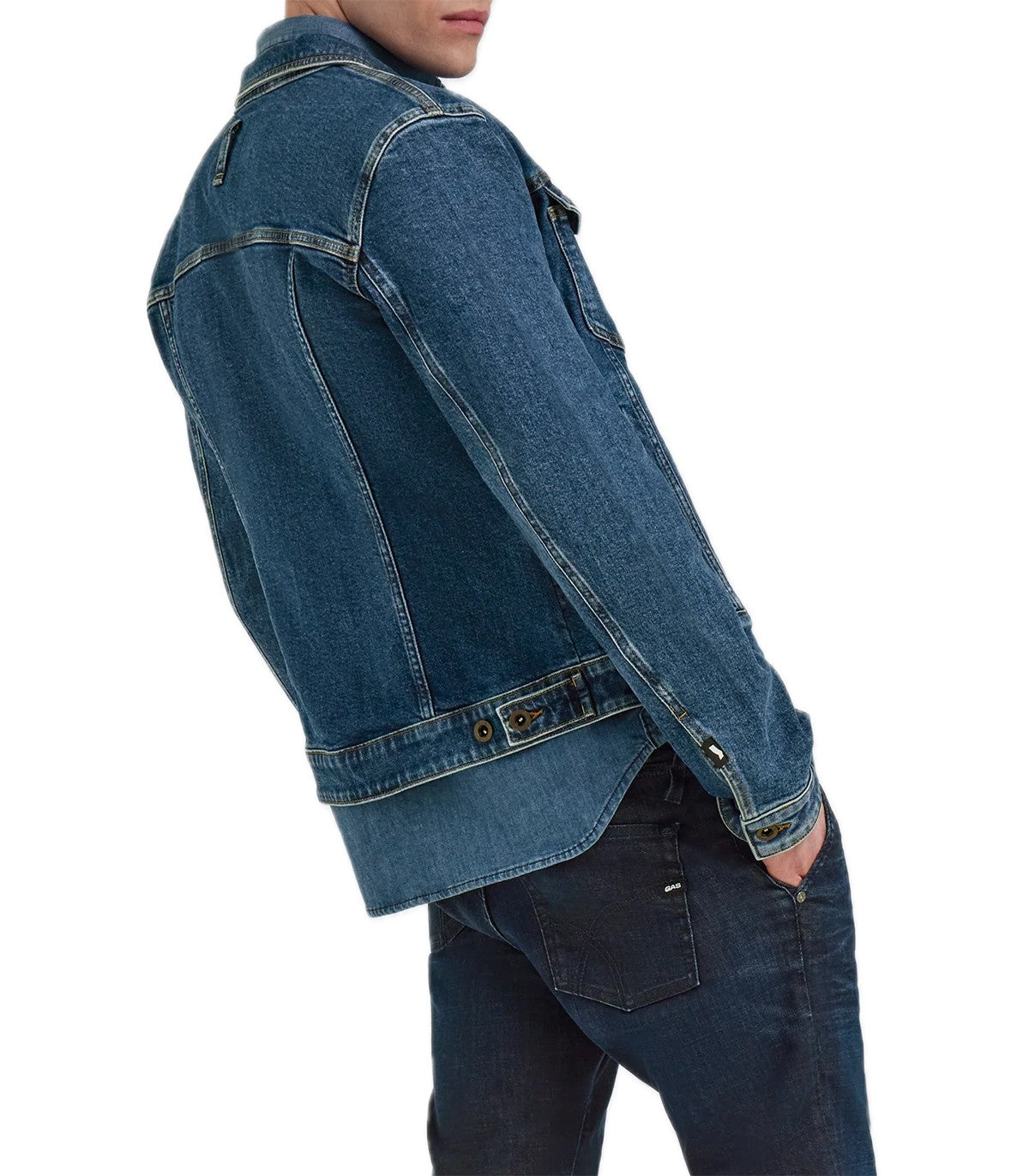 Giubbotto di Jeans Uomo Gas Oklahoma