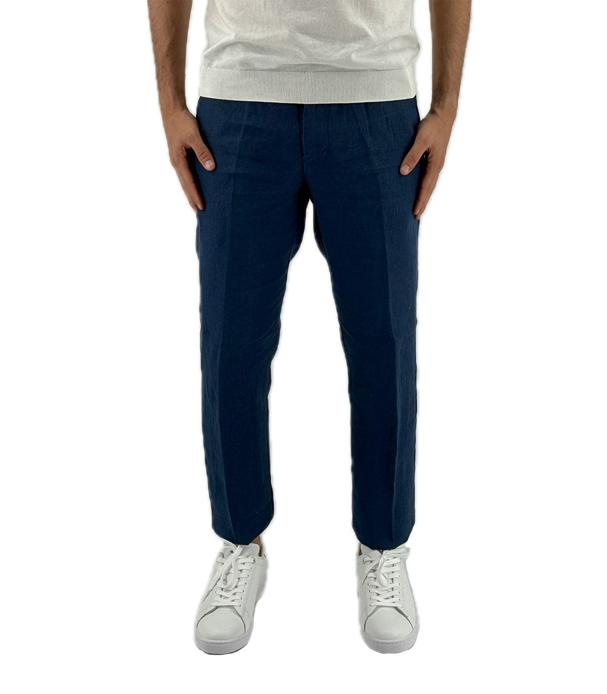 Pantaloni di lino Uomo Manifattura Borge