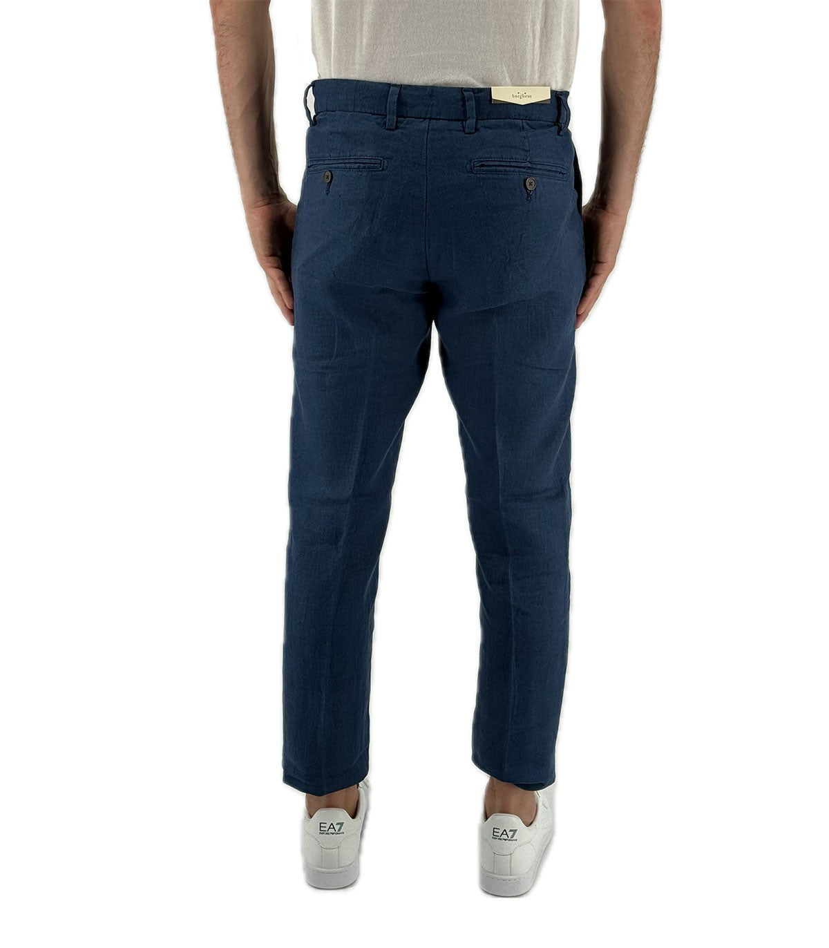 Pantaloni di lino Uomo Manifattura Borge