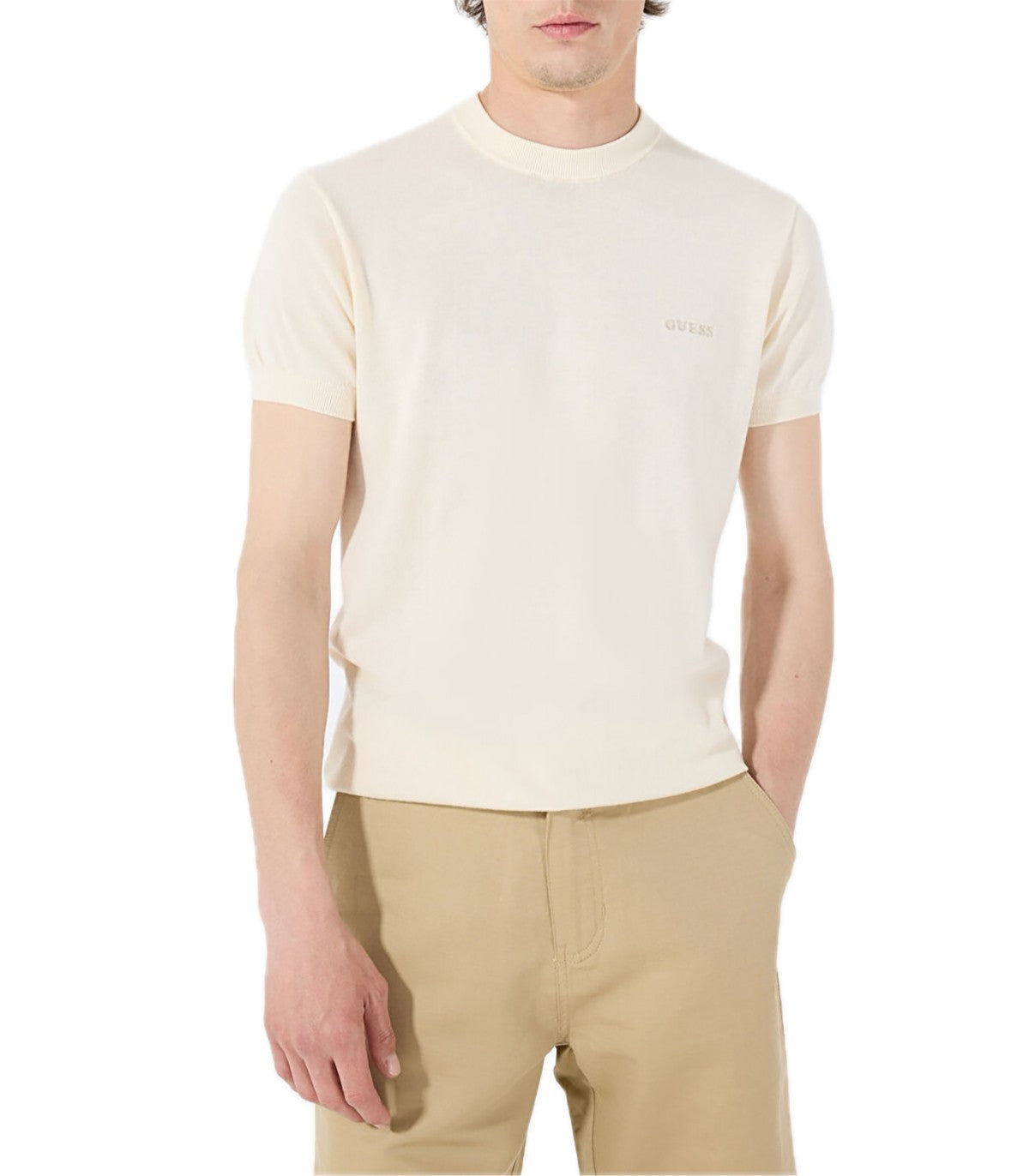 T-shirt in maglia Uomo Guess