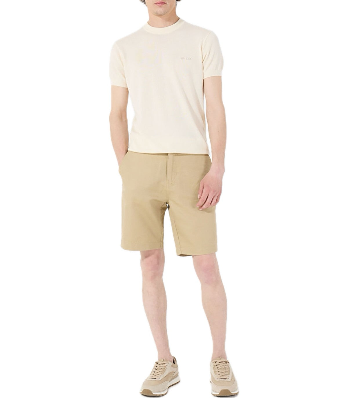 T-shirt in maglia Uomo Guess
