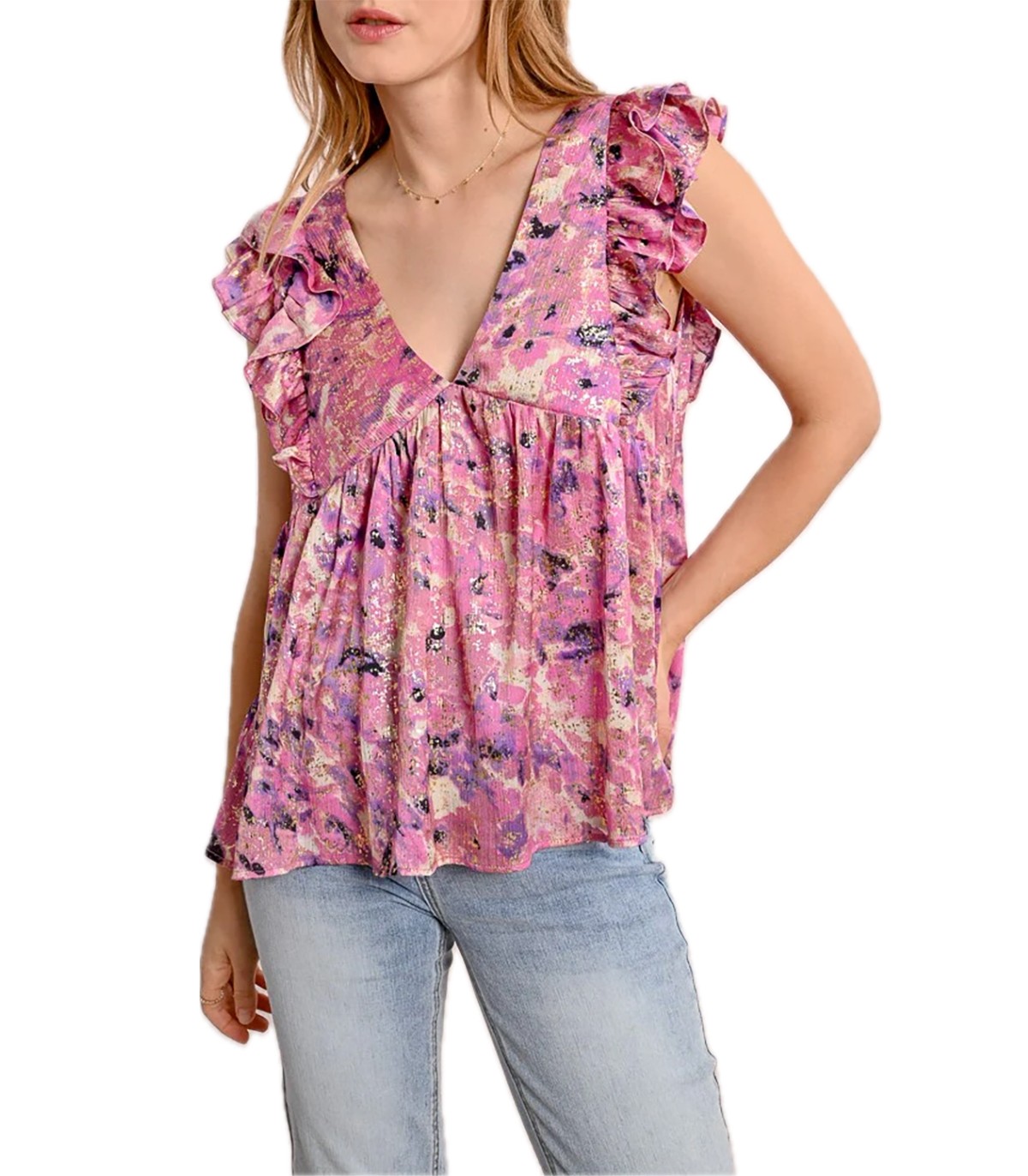 Top con stampa Molly Bracken