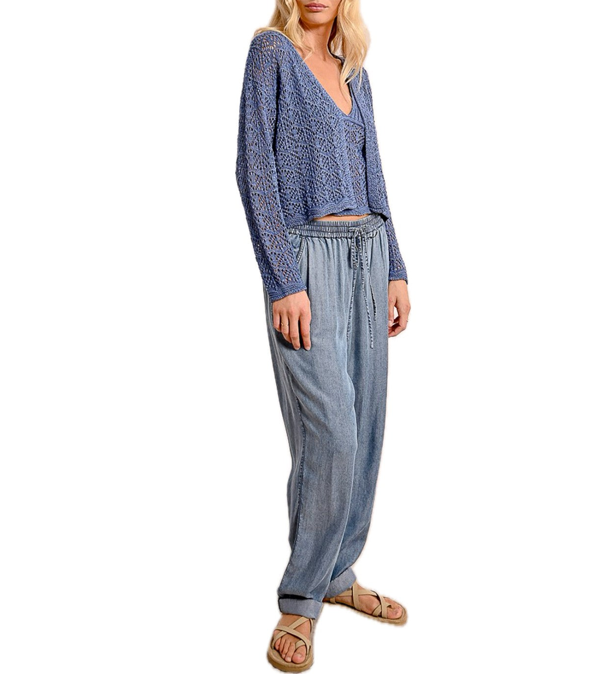 Cardigan in maglia traforata Molly Bracn