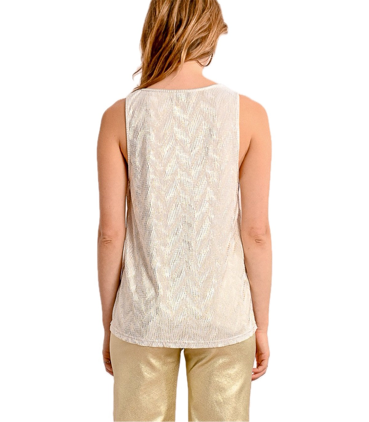 Canotta con pailettes Molly Bracken