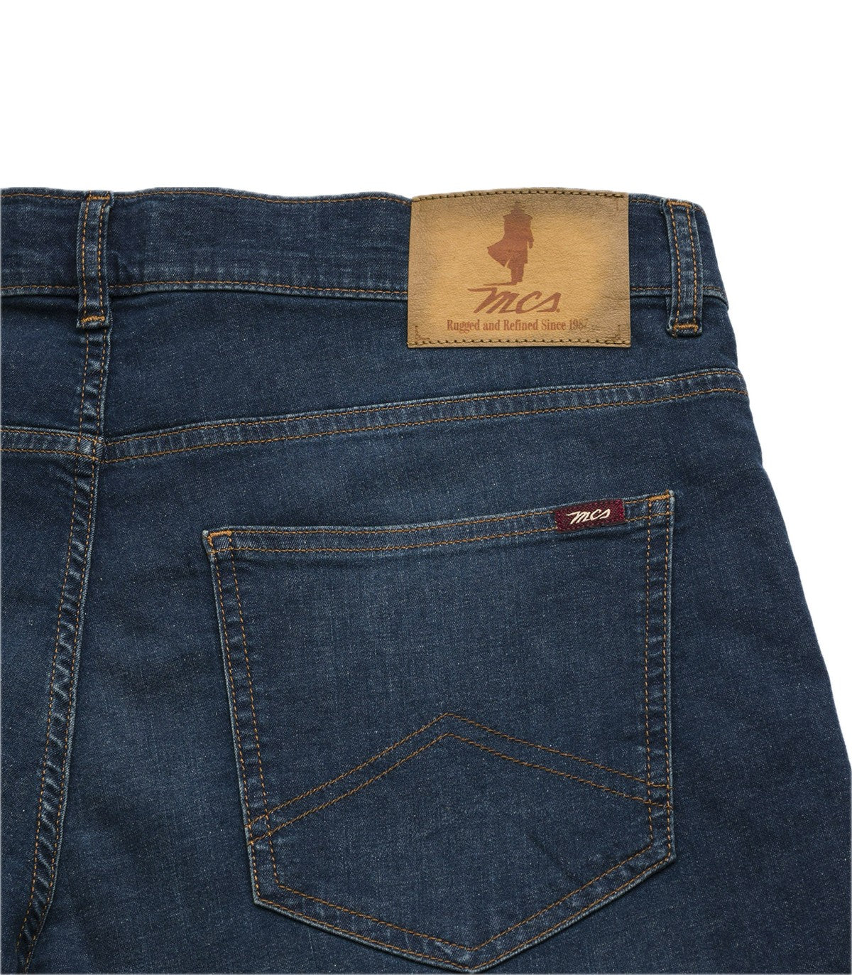 Jeans in chambray Uomo MCS