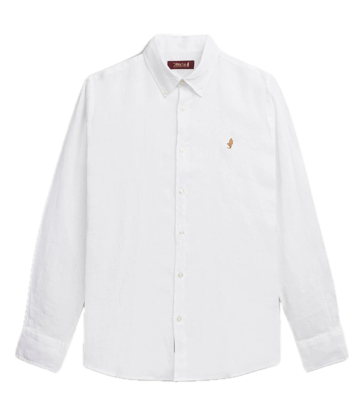 Camicia di lino Button down MCS