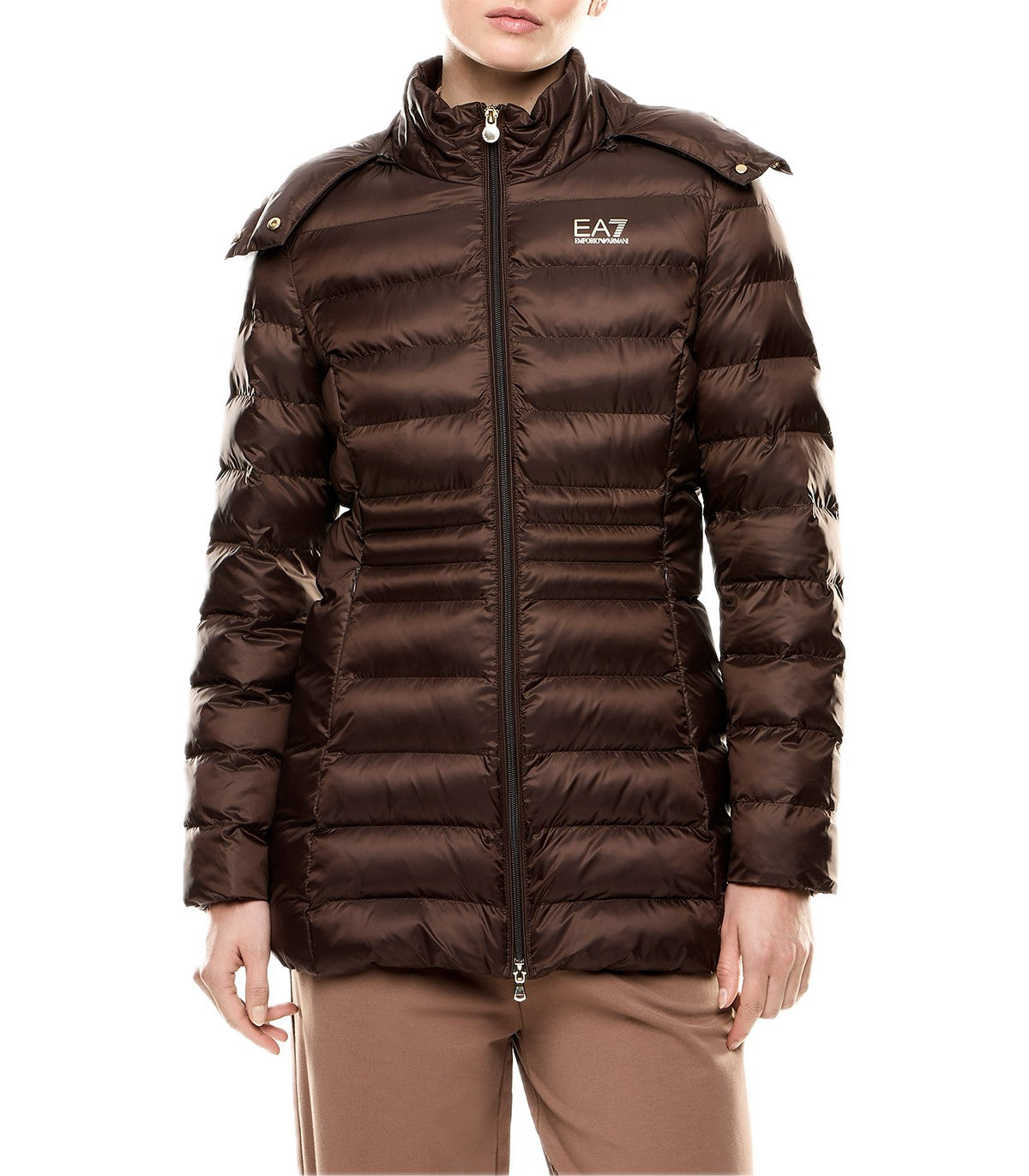 Piumino lungo Donna Emporio Armani EA7