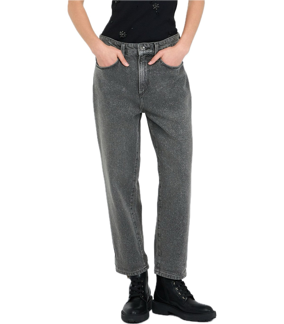 Jeans straight a vita alta Liu Jo