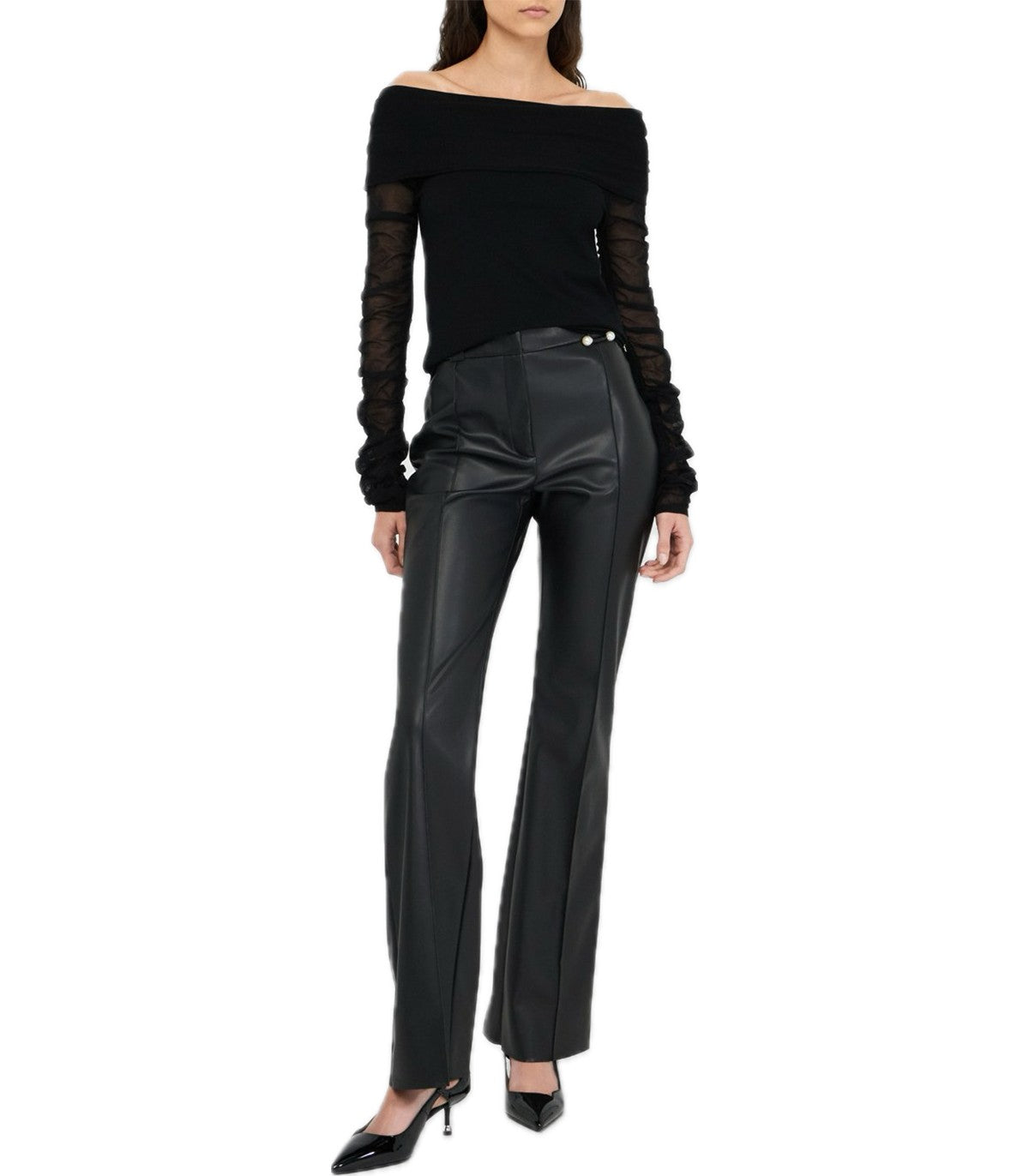 Pantaloni flare liu jo
