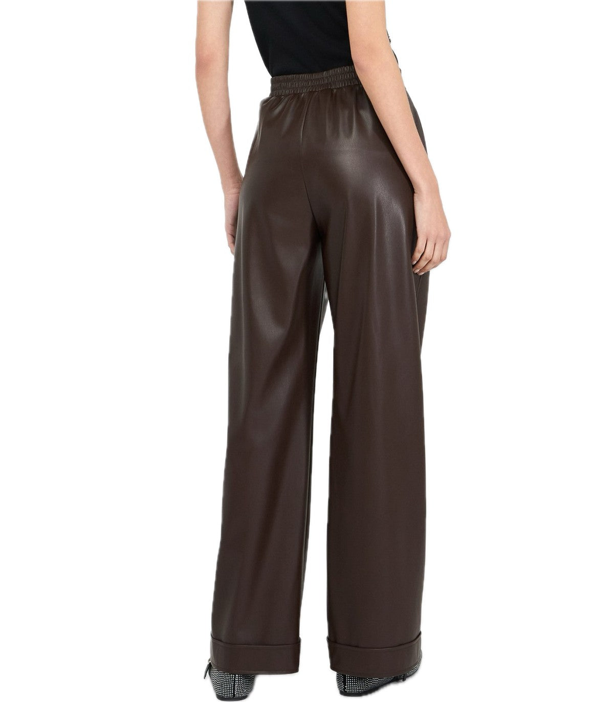 Pantaloni in tessuto spalmato Liu Jo