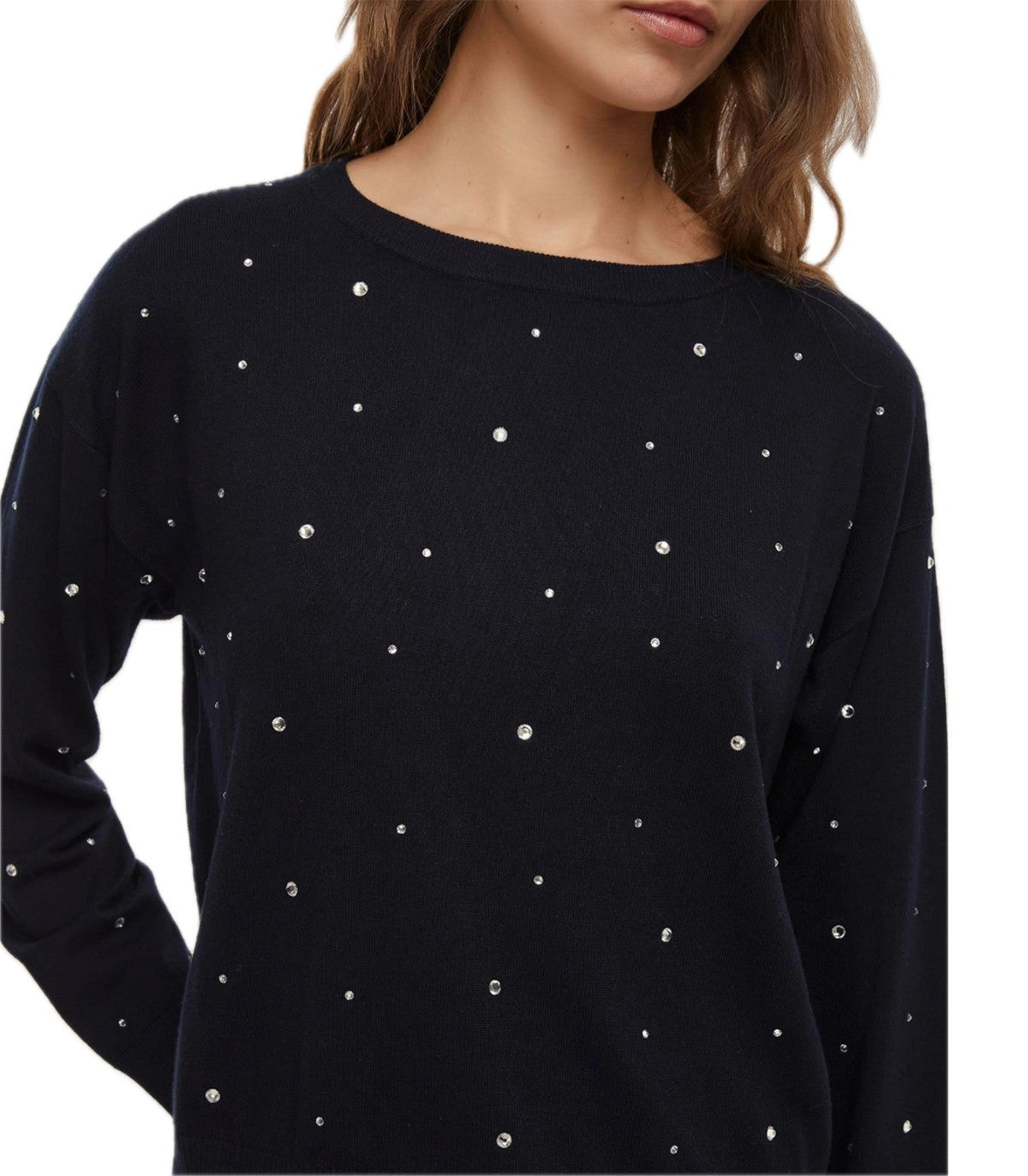 Maglia over con cristalli Emme Marella E
