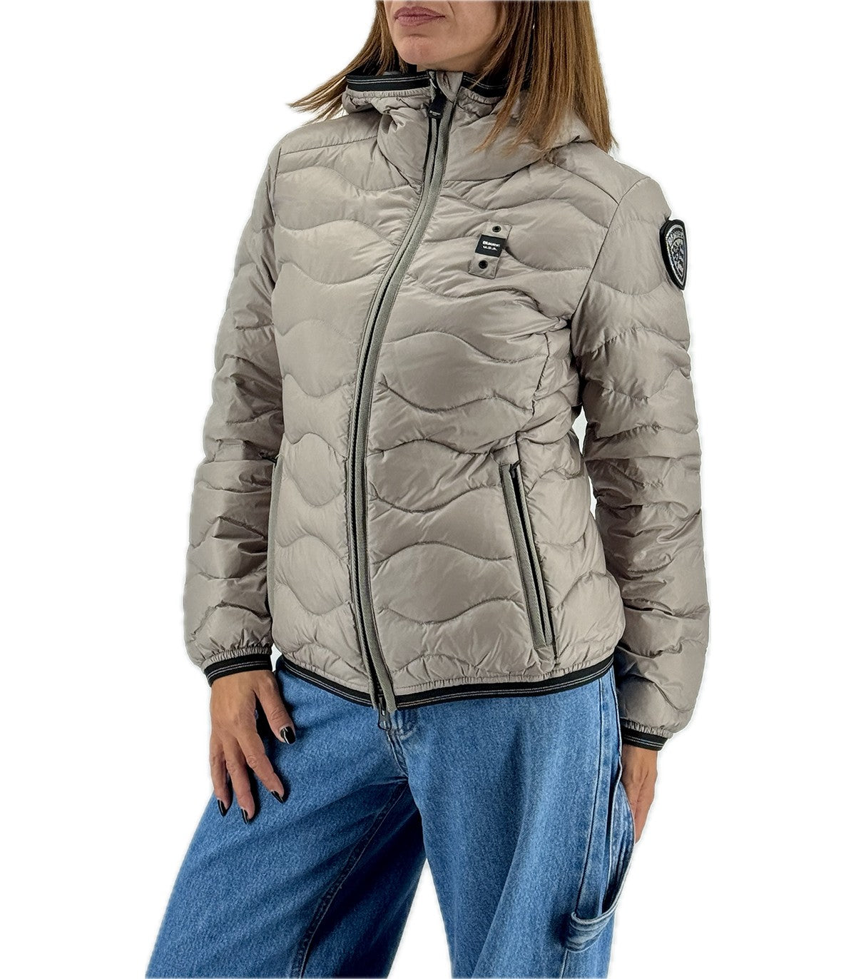 Piumino ad onde Blauer Camelia