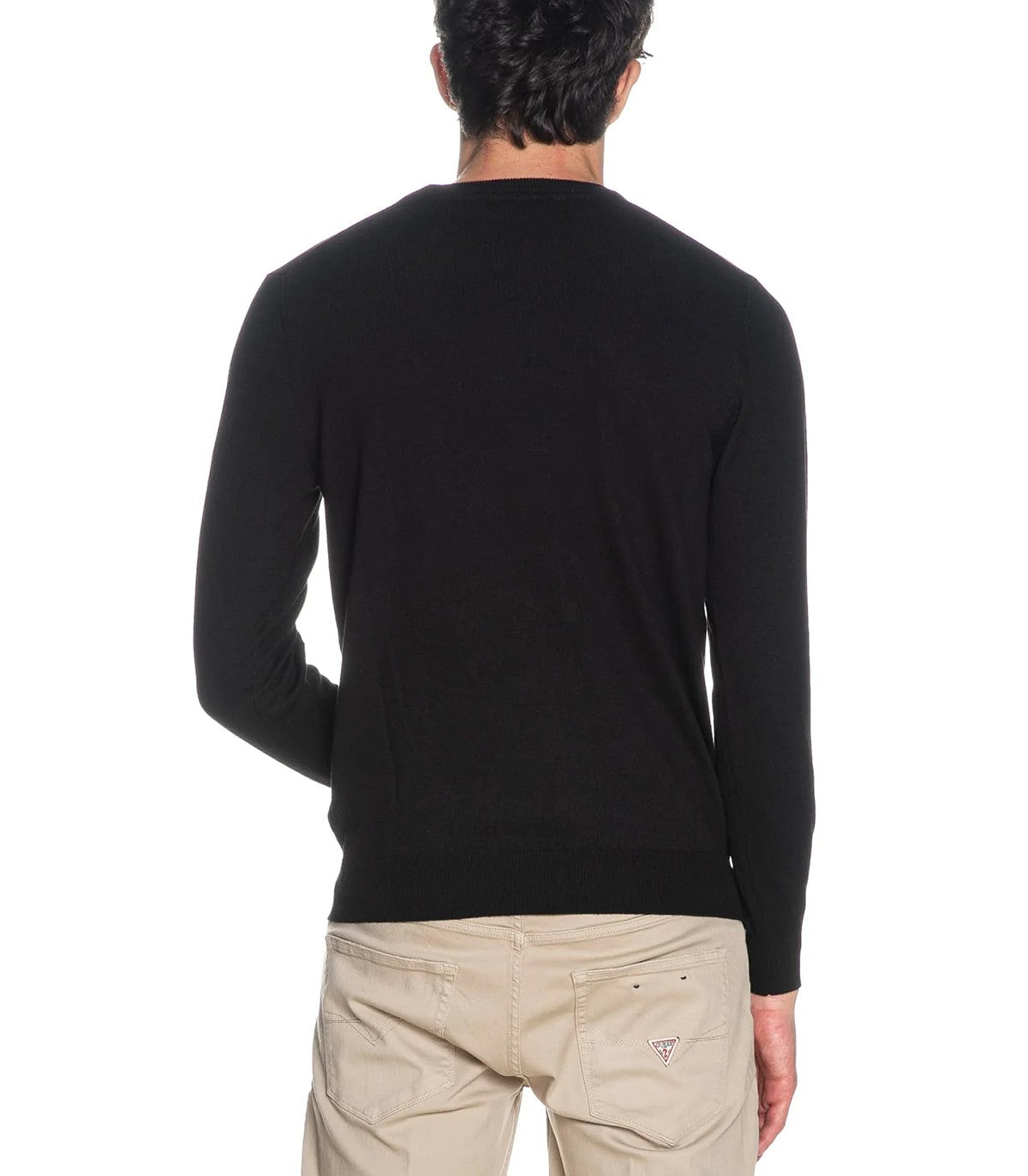 Maglione misto seta Uomo Guess