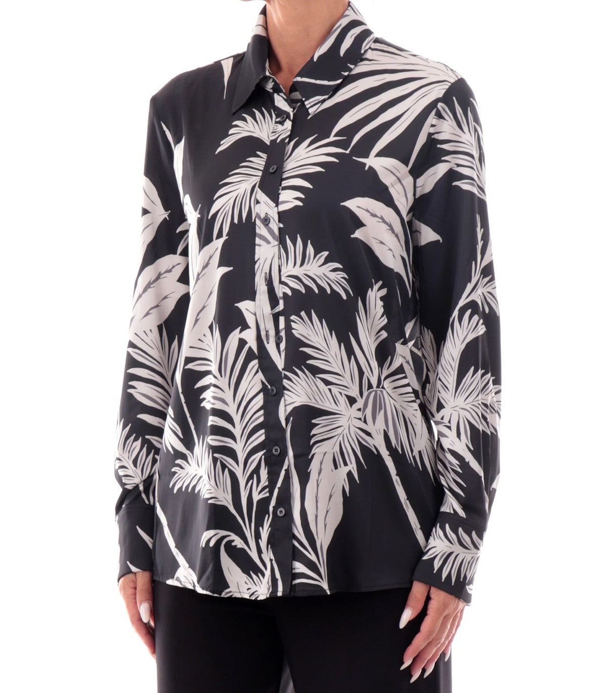 Camicia in raso Guess