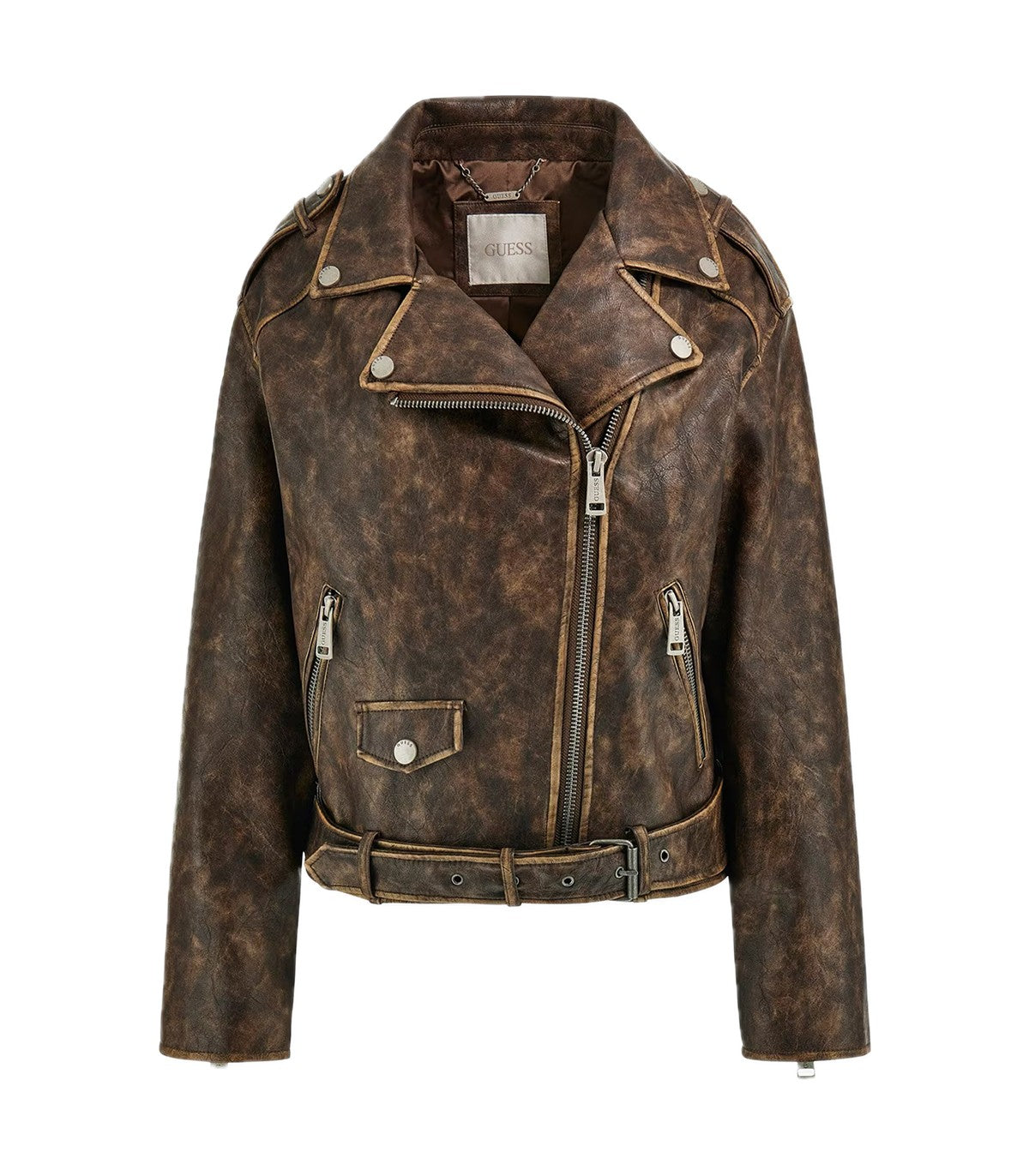 Giubbotto di pelle Guess