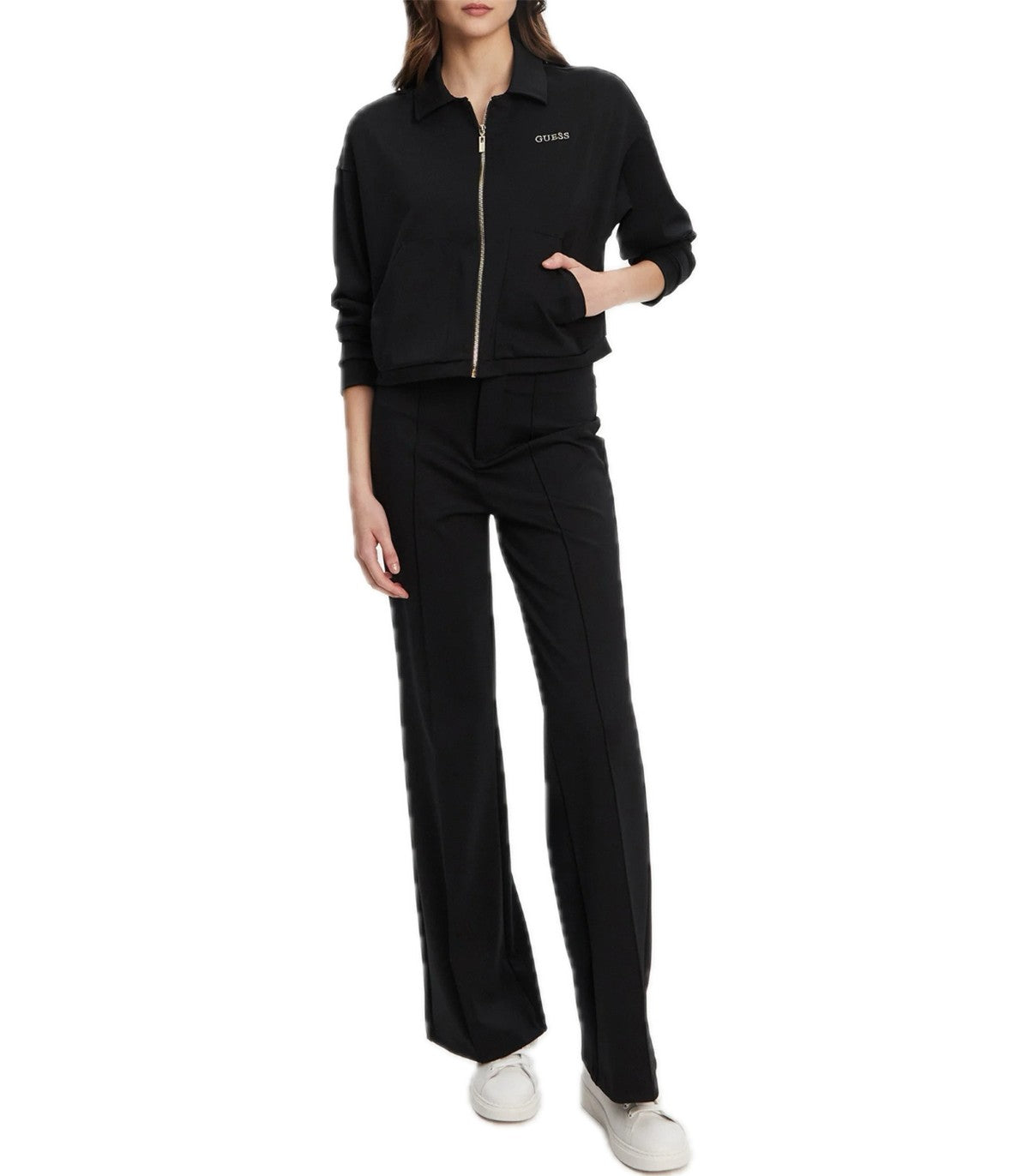 Giacca cropped Donna Guess
