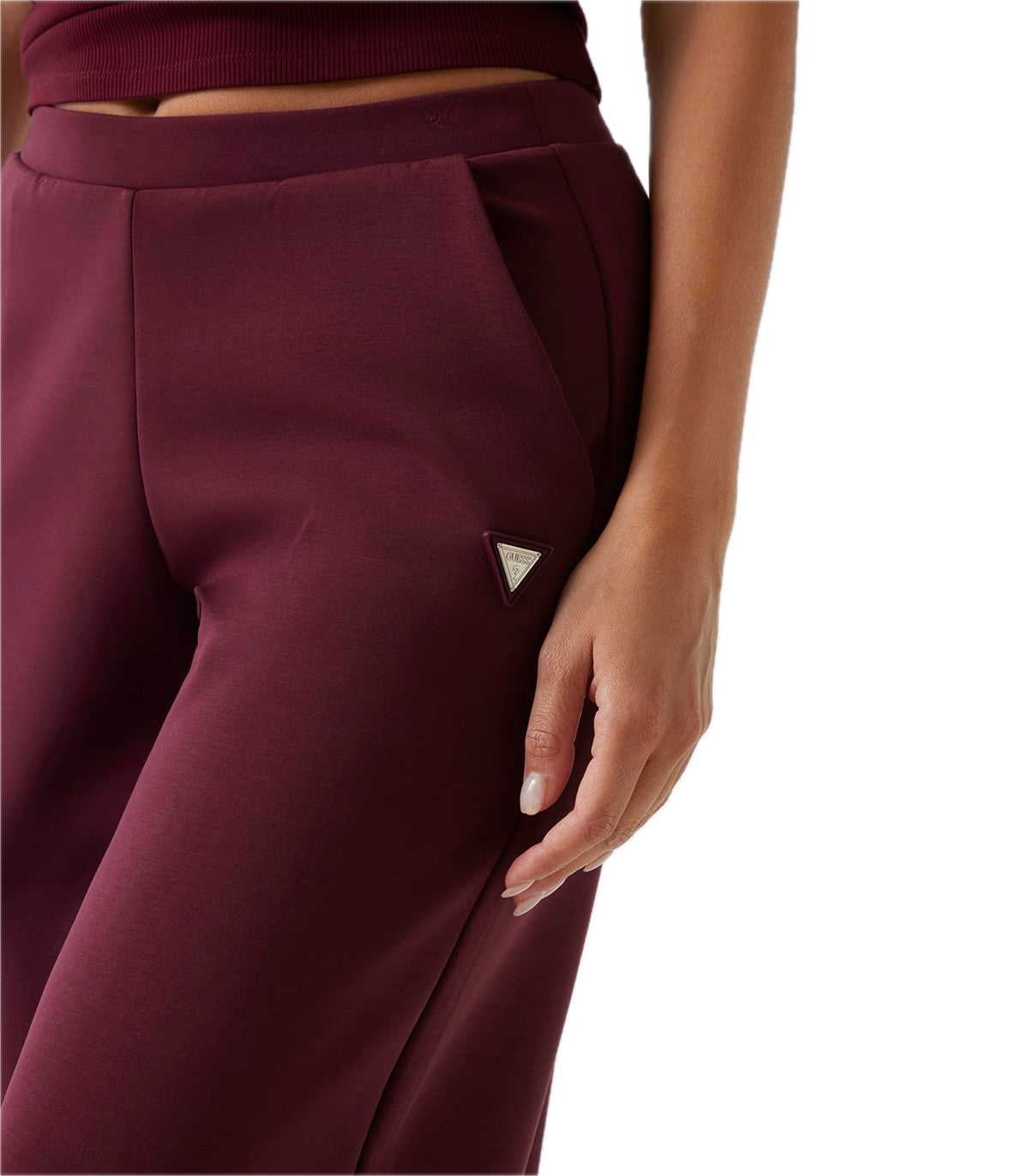 Pantaloni wide Leg Donna Guess