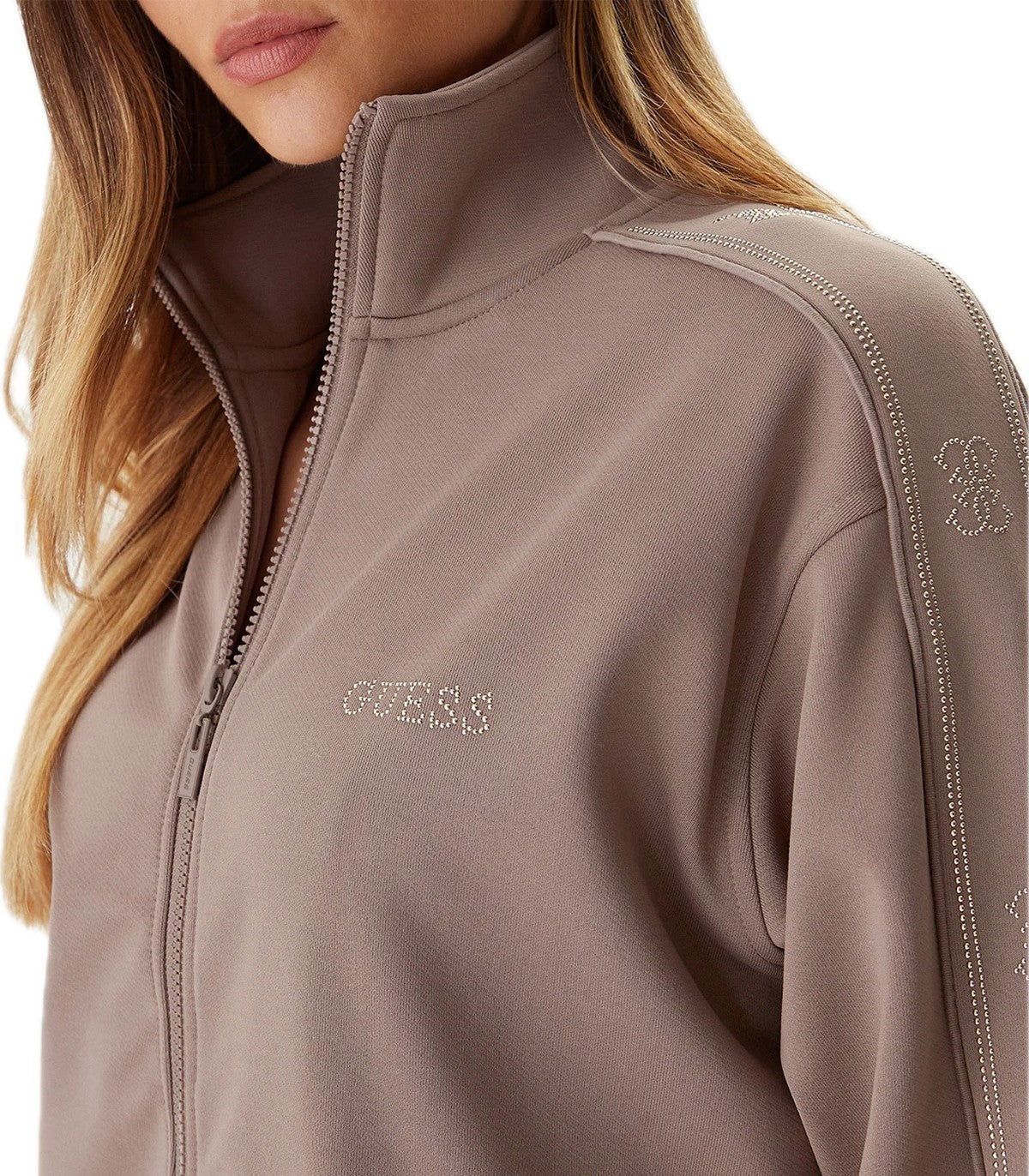 Felpa full zip Donna Guess
