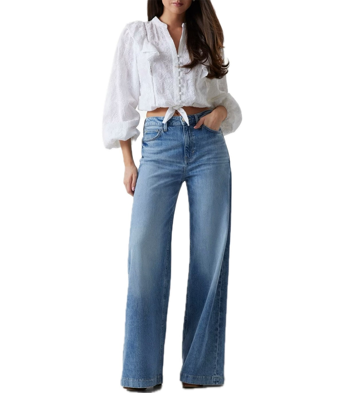 Jeans wide leg Bellagio Guess