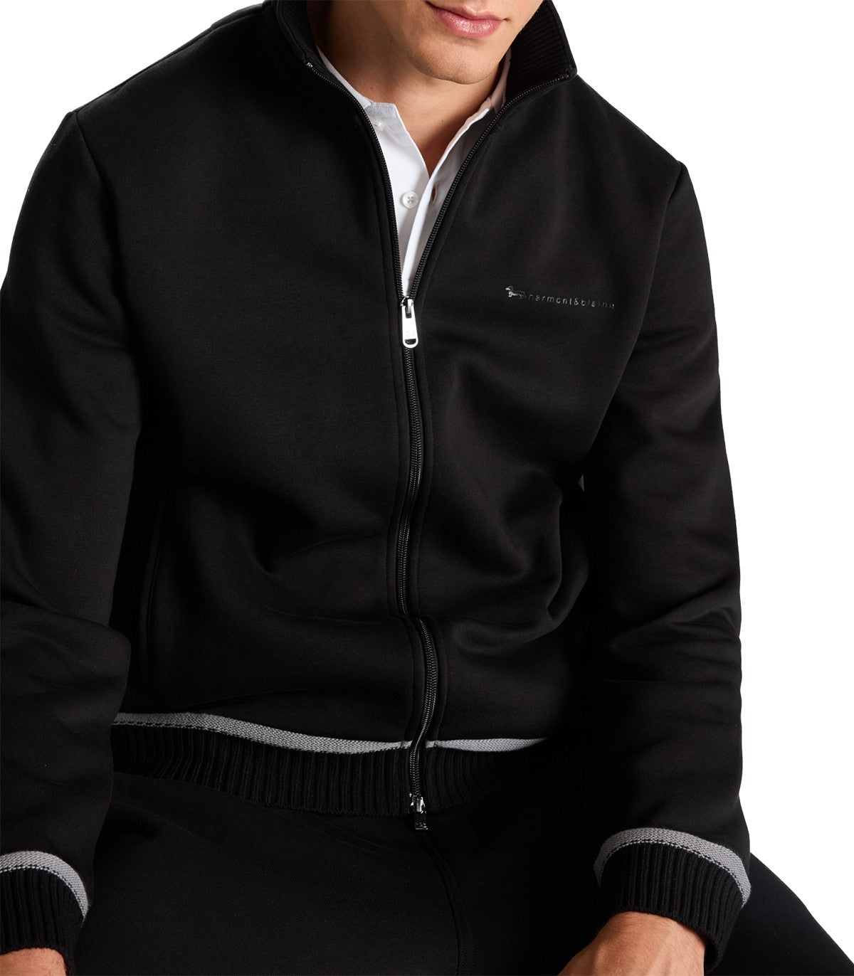 Felpa full zip uomo Harmont Blaine