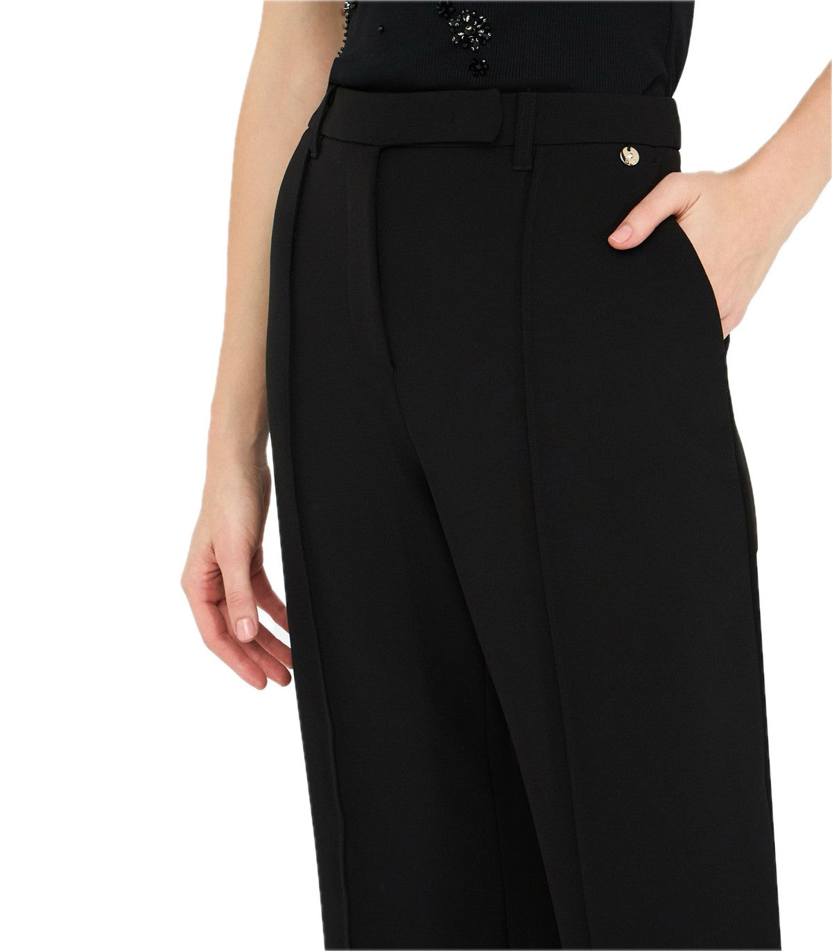 Pantaloni flare in cady Liu Jo