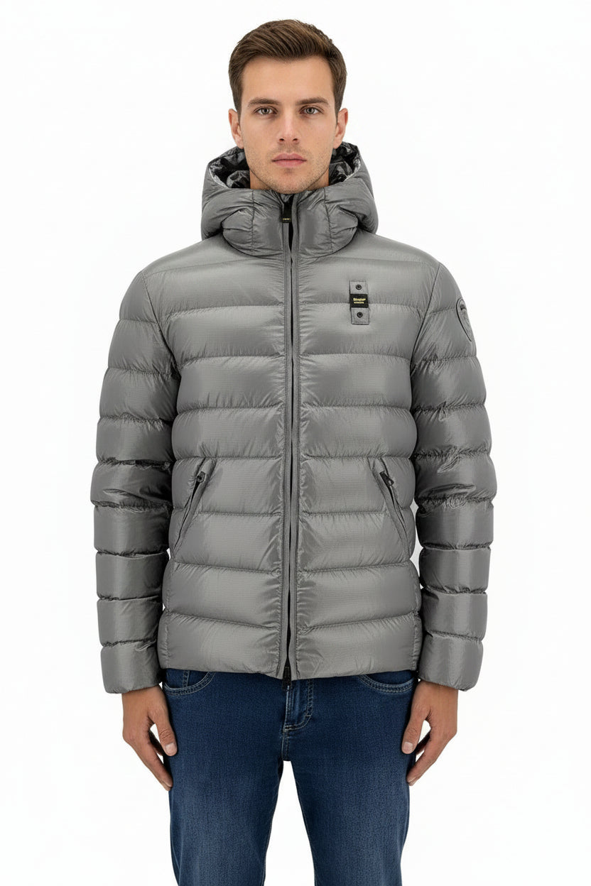 Piumino Uomo Blauer Adams