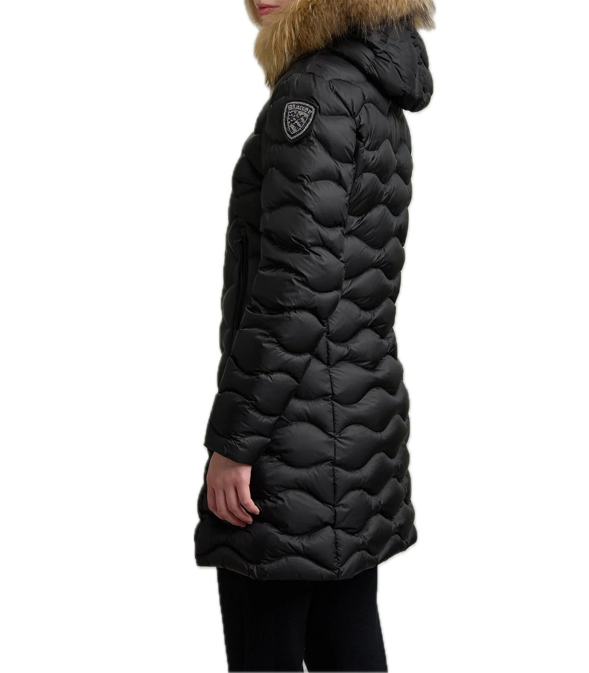 Piumino lungo trapuntato Donna Blauer Le