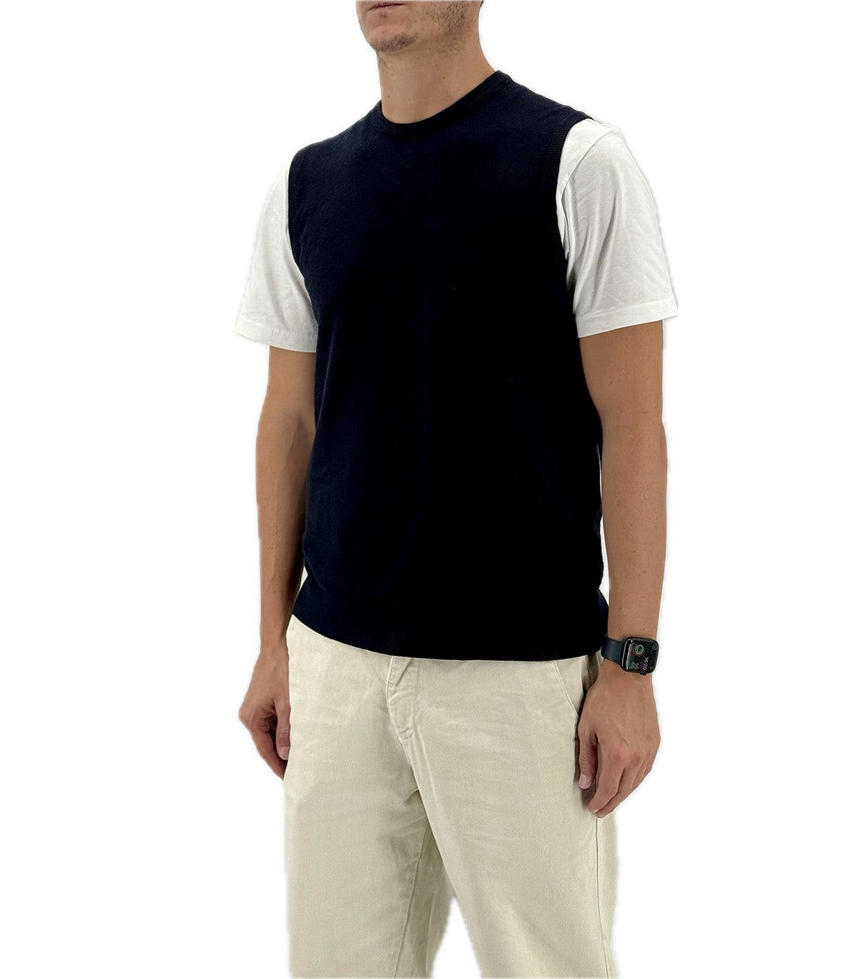 Gilet Uomo misto lana Union