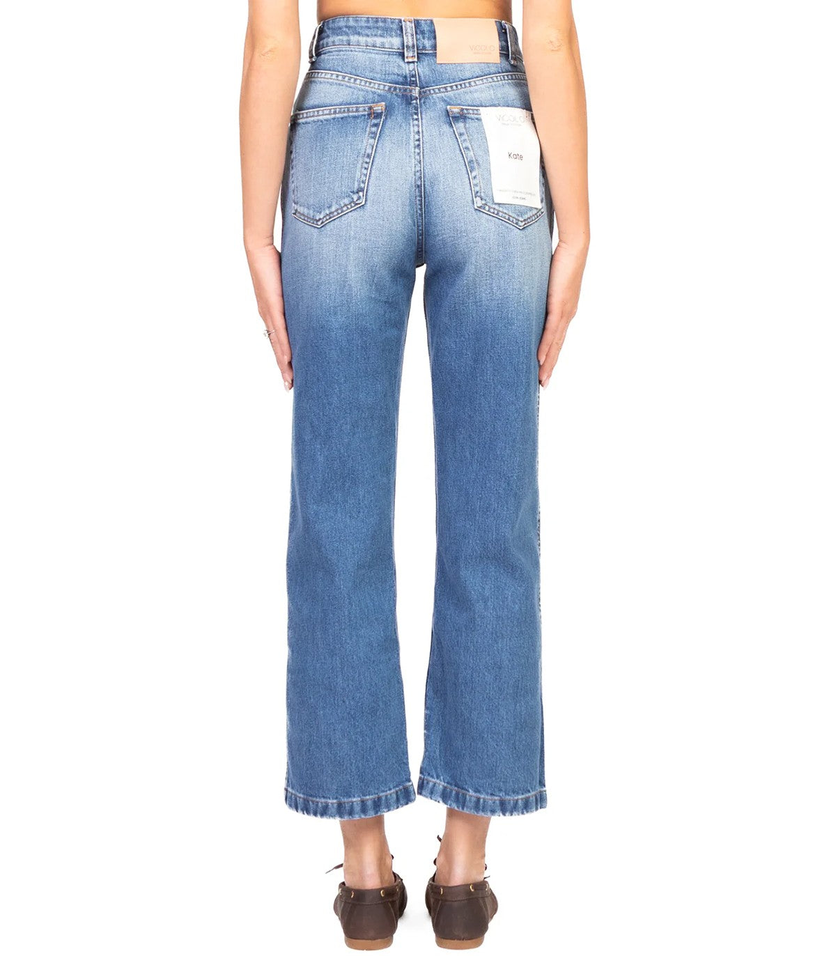 Jeans cropped Donna Vicolo Kate