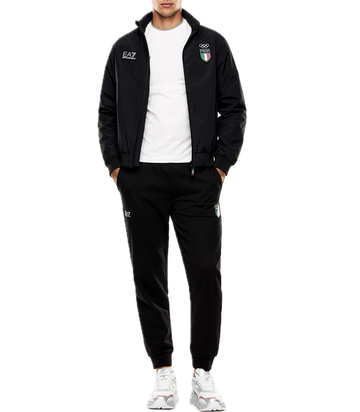 T-shirt Uomo Italia Team Emporio Armani