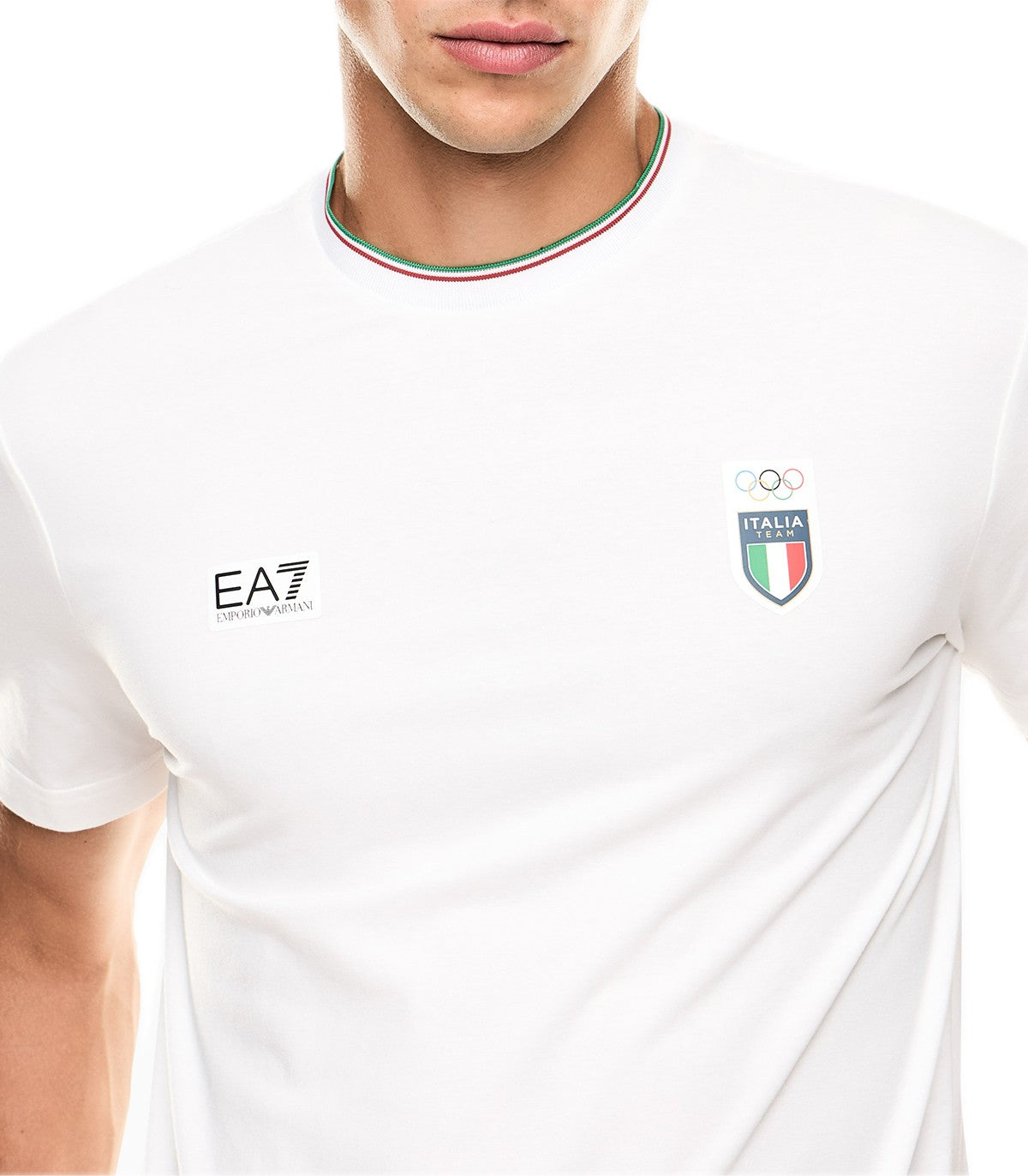 T-shirt Uomo Italia Team Emporio Armani