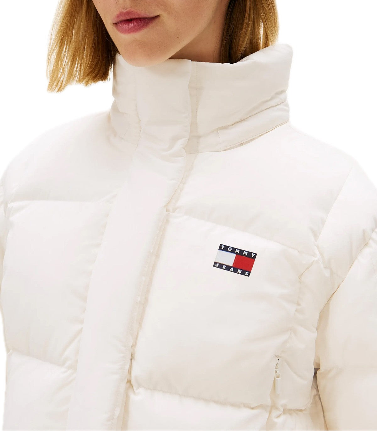 Piumino Donna Cropped Tommy Jeans Alaska