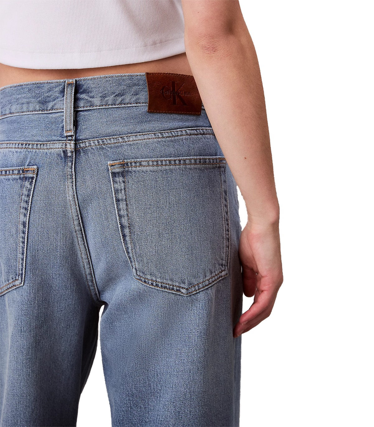 Baggy Jeans low rise Donna Calvin Klein