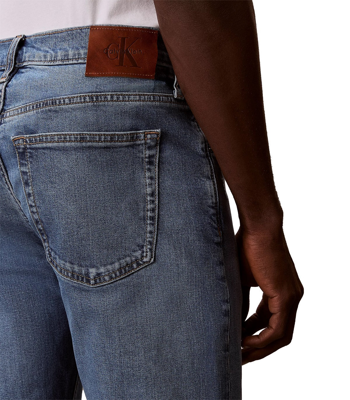 Jeans slim taper Uomo Calvin Klein