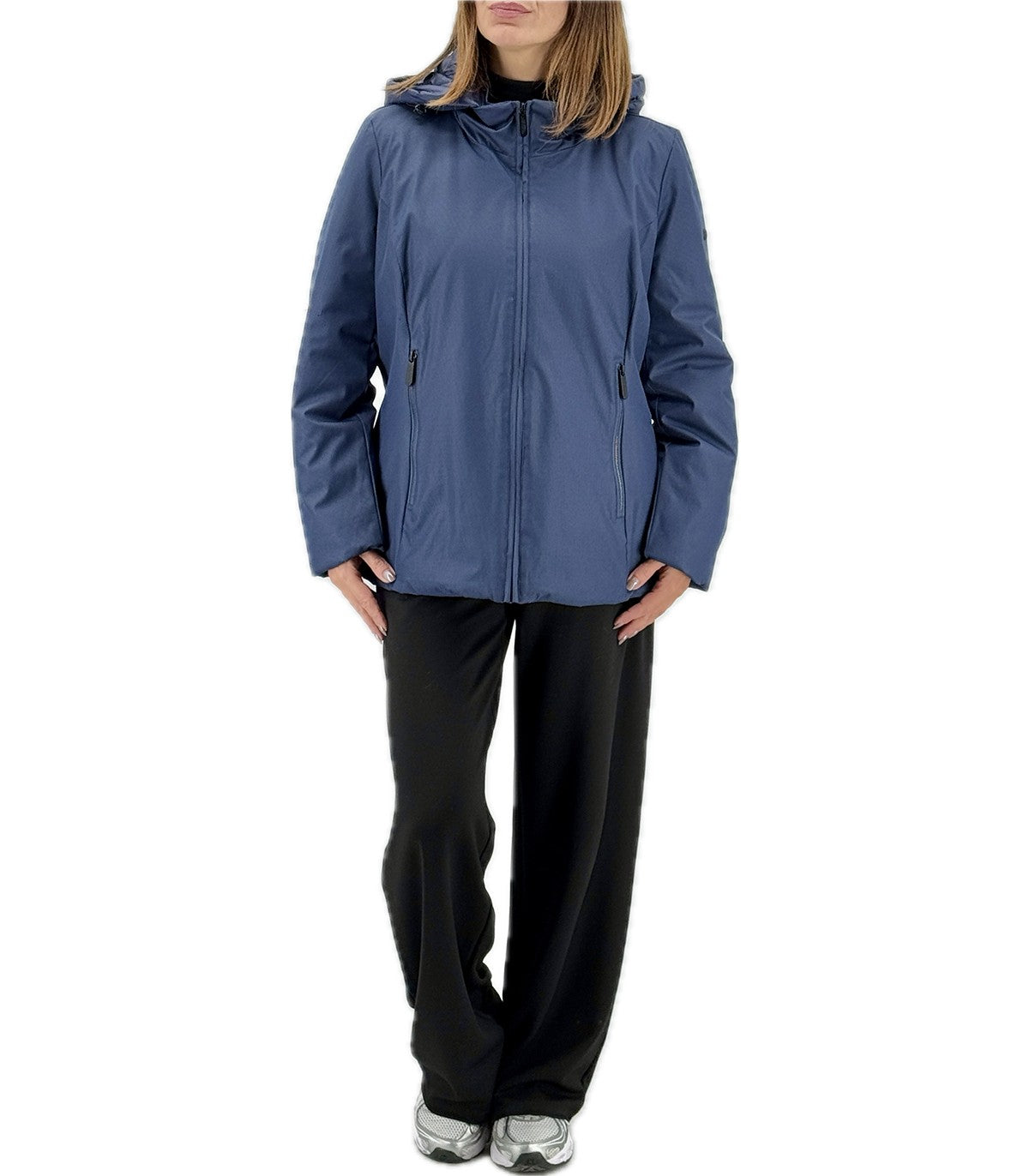 Giubbotto Donna Virginia Blu Aurorale