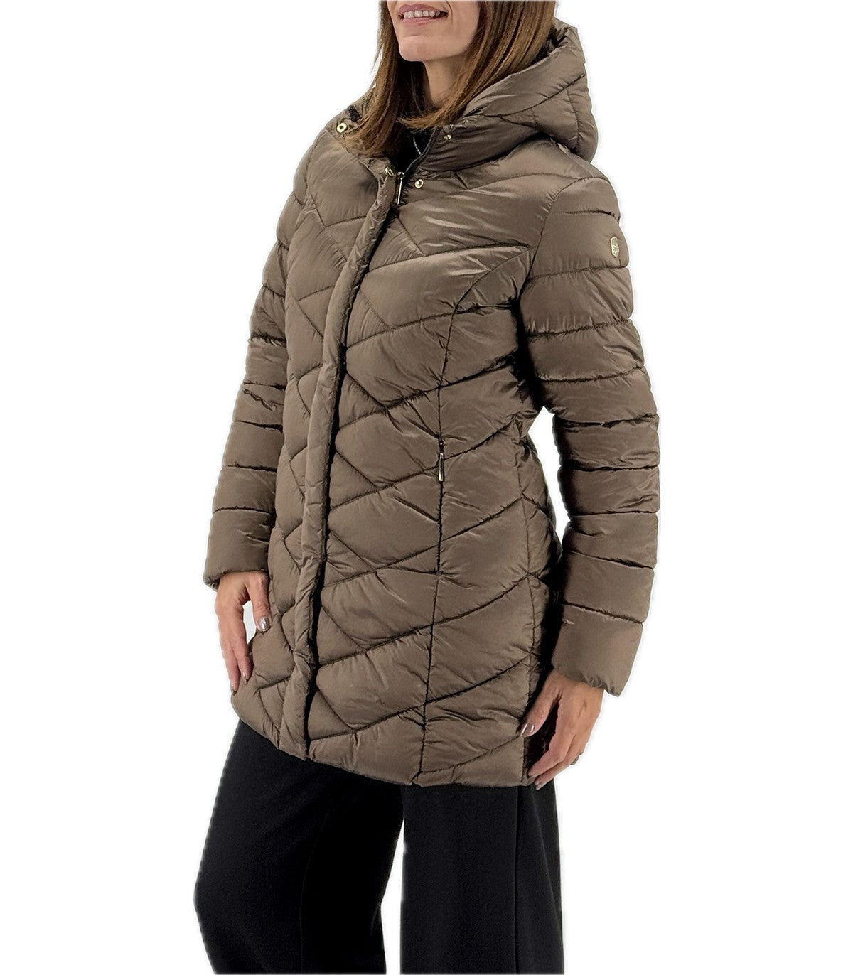 Piumino Donna Virginia Blu Stellata
