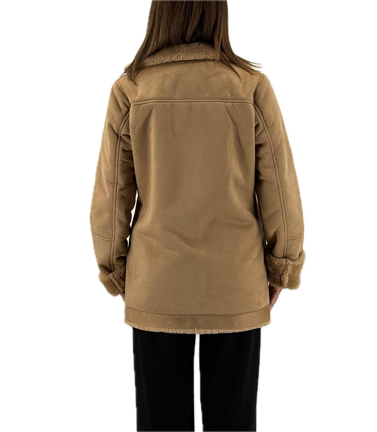 Eco Montone Donna Virginia Blu