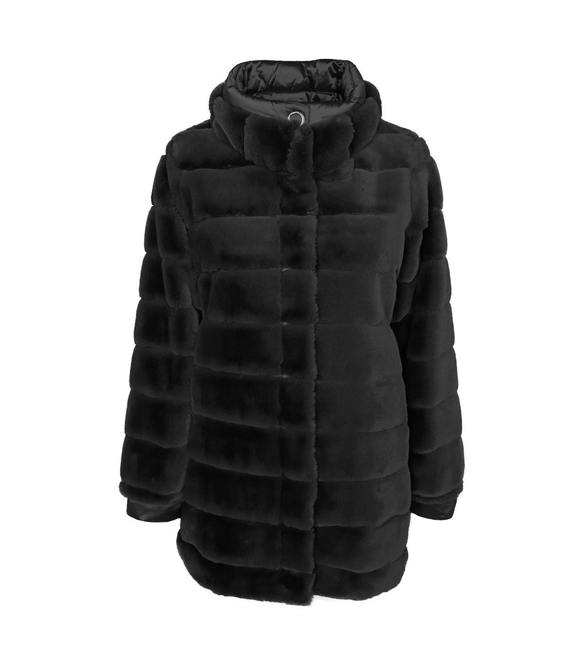 Giaccone in eco pelliccia Donna Virgini