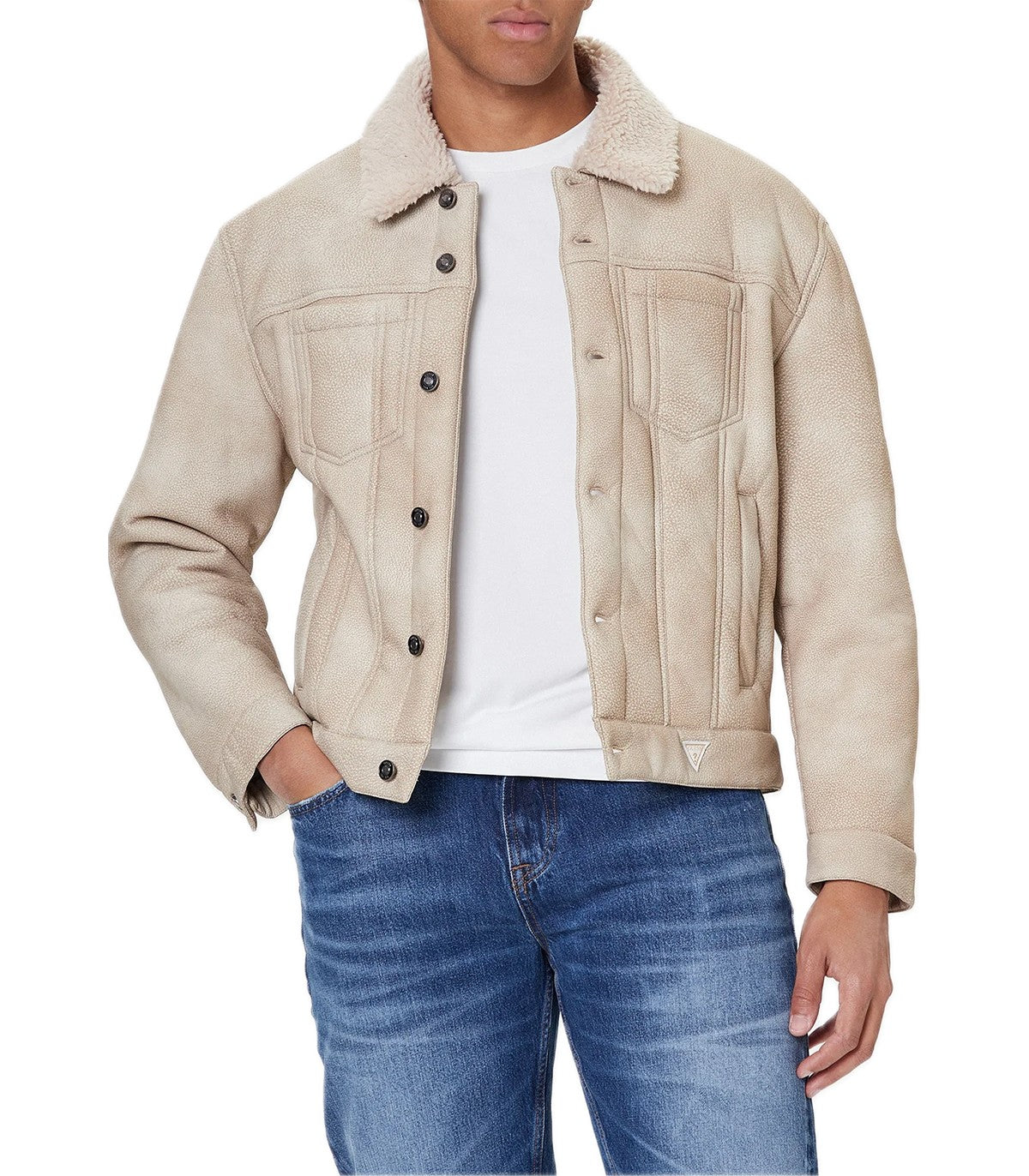 Giubbotto con pelliccia Uomo Guess
