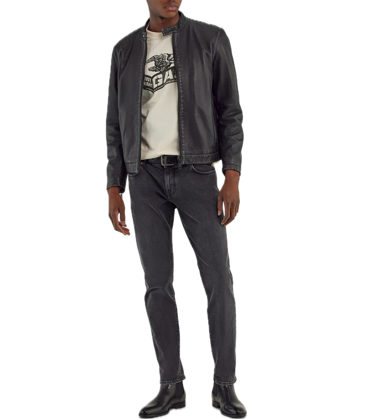 Giubbotto Biker di pe Uomo Gas New Farid