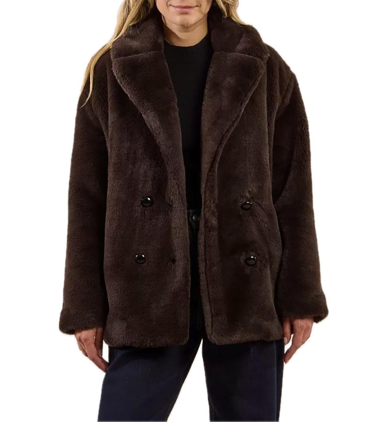 Cappotto in ecopelliccia Molly Bracken