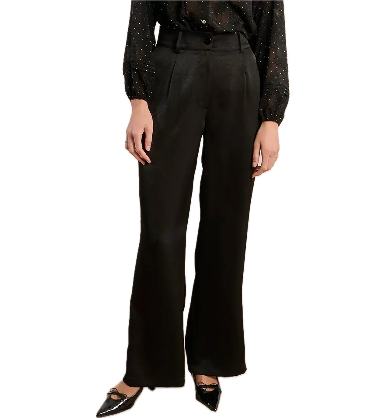 Pantaloni in raso Molly Bracken