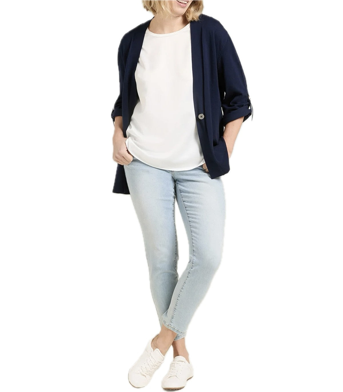 Cardigan in viscosa Donna Luisa Viola